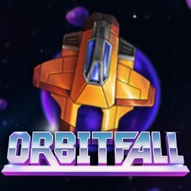 Logo of Orbitfall from ELK Studios at Punterz Casino
